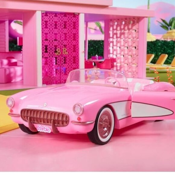 Barbie Other - Barbie The Movie Collectible Car, Pink Corvette Convertible New in Box